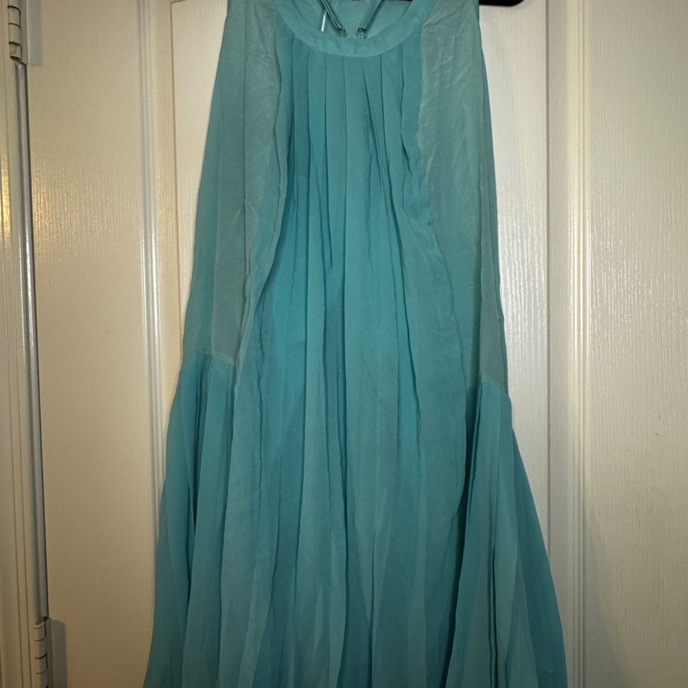 Maeve Turquoise Sleeveless Dress